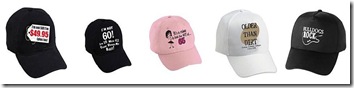 personalized hat